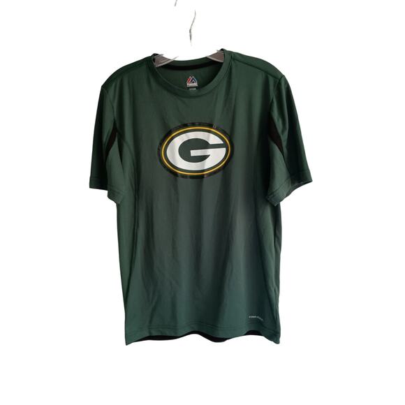 Green Bay Packers Majestic Cool Base Shirt Size Small - Picture 1 of 7